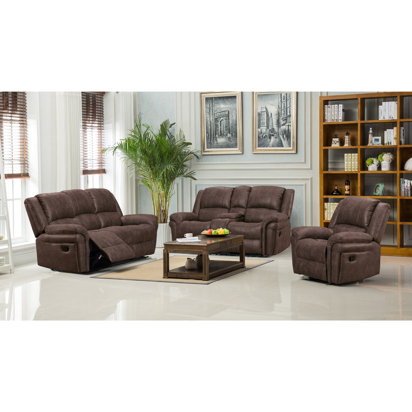 ST JOHN M7625 RECLINING SOFA