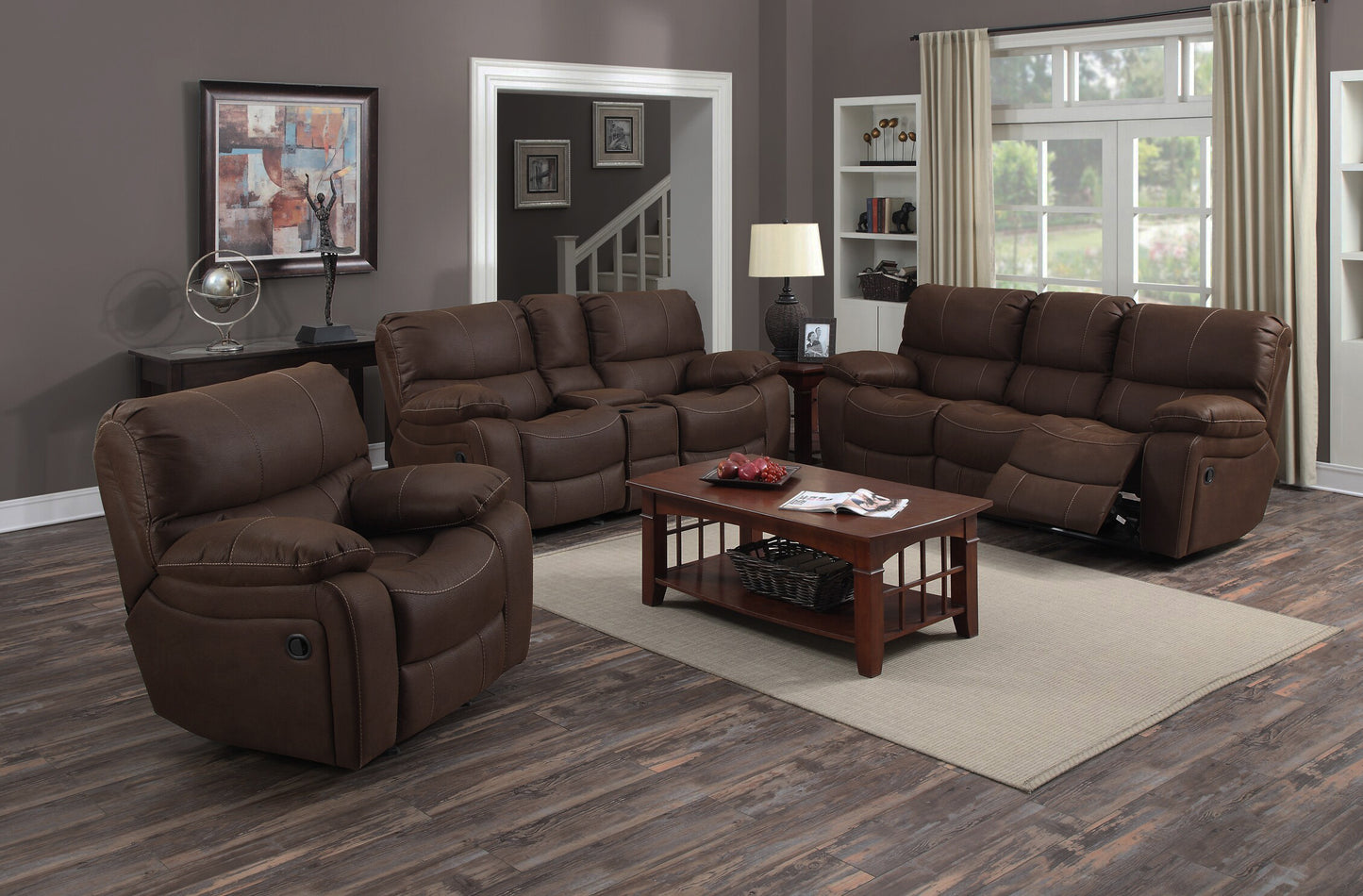 RAMSEY M6016N DUAL REC SOFA