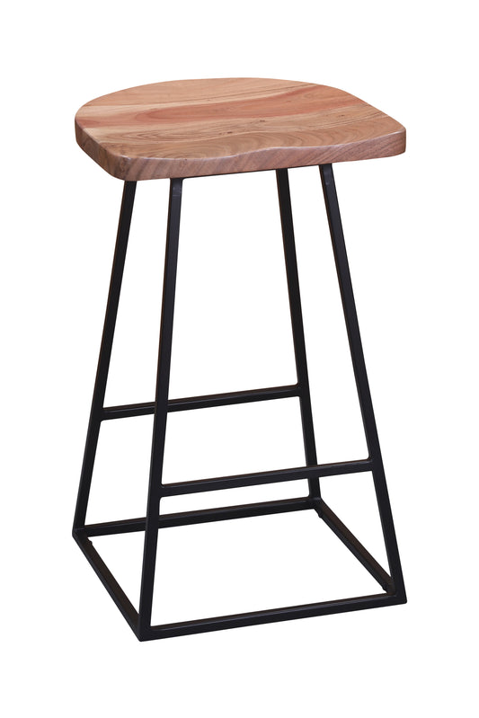 CLEMENT ACACIA COUNTER STOOL