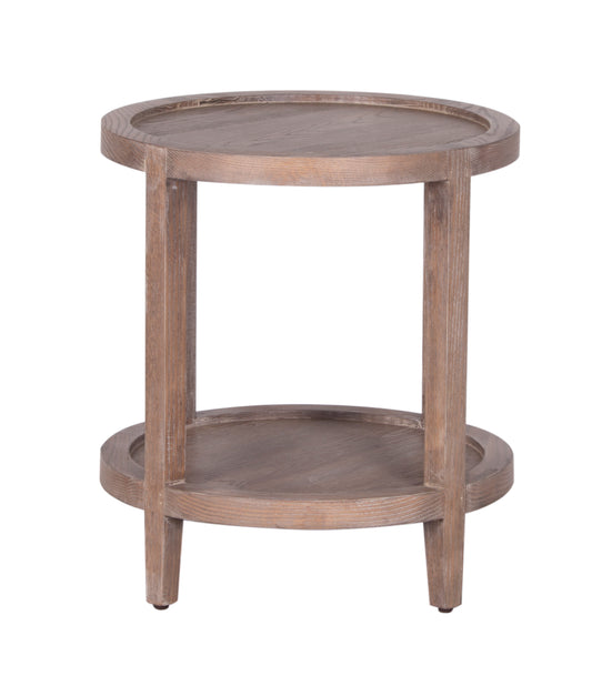 LOWELL ROUND END TABLE