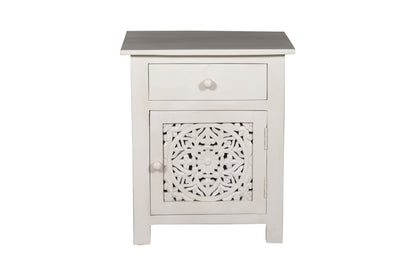 BALI NIGHTSTAND WHITE