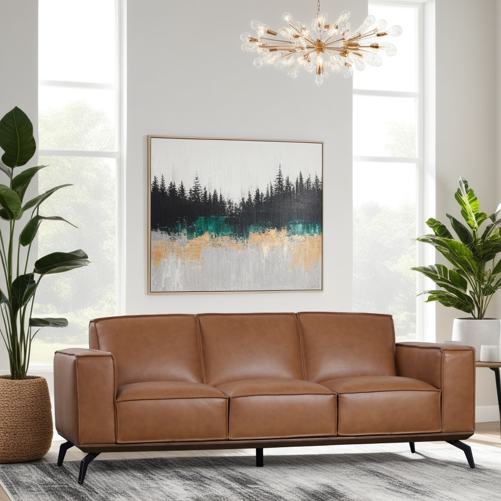 CARINA LEATHER SOFA