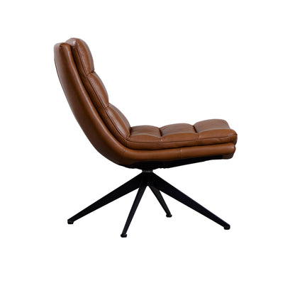 CETUS LEATHER ACCENT CHAIR