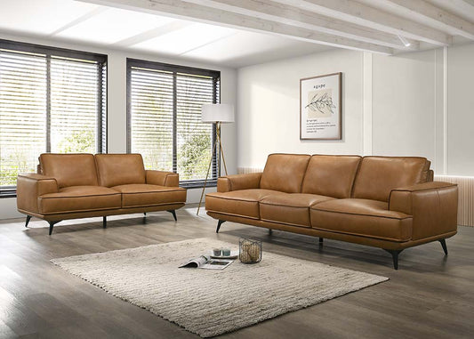 PIRELLI L0330 LEATHER SOFA